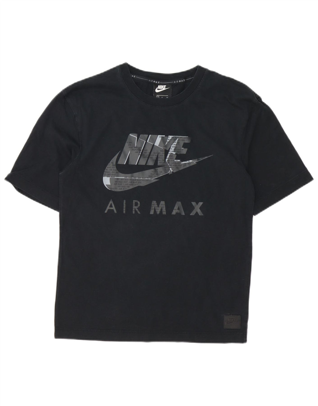 Tricou grafic Nike pentru bărbați Top mic, negru, bumbac
