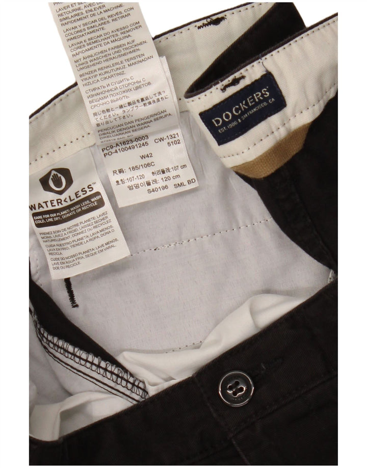 Pantaloni scurti cargo pentru bărbați DOCKERS W42 2XL bumbac negru