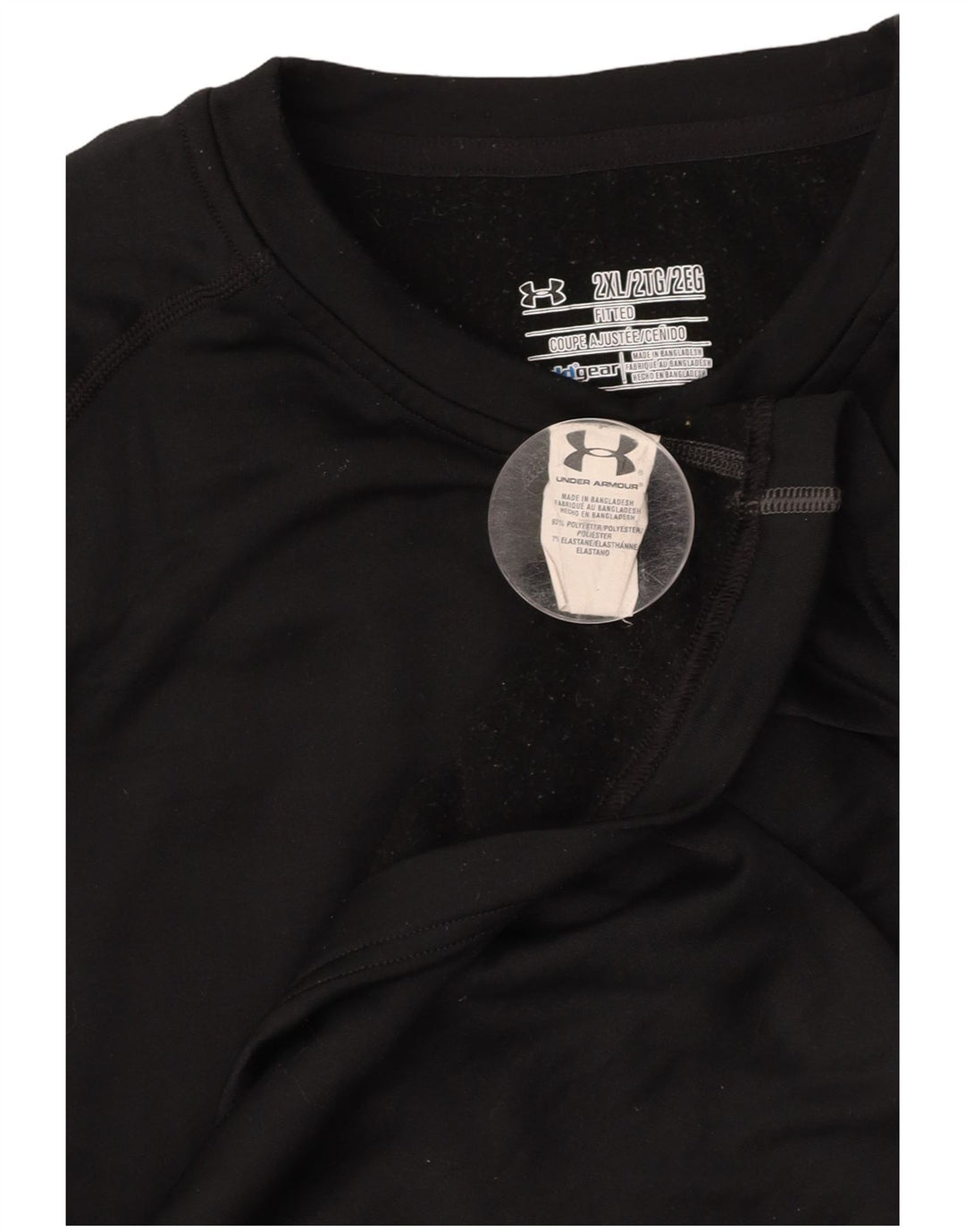 UNDER ARMOUR Bărbați Cold Gear Top cu mânecă lungă 2XL poliester negru