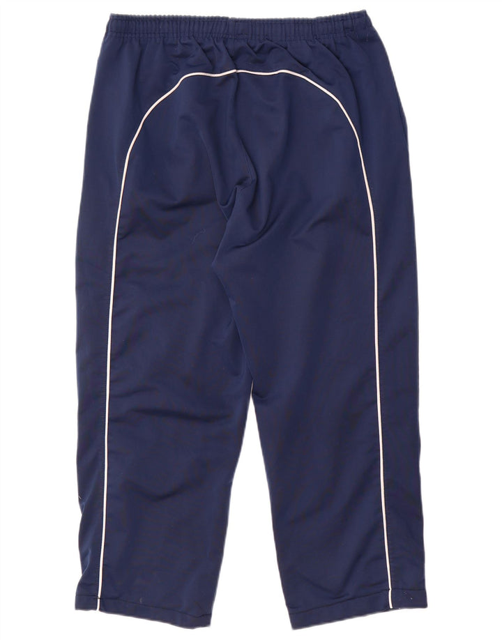 Pantaloni de trening Asics Crop pentru bărbați, mari, albastru, poliester