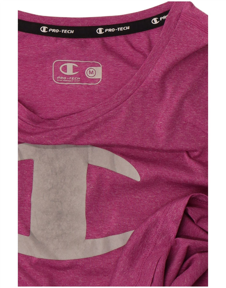 Tricou grafic Champion pentru femei Top UK 12 Medium Pink