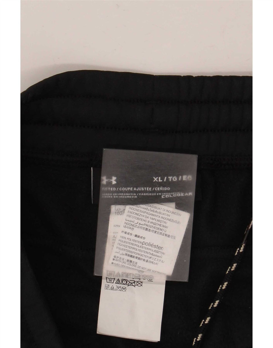 Pantaloni de trening Under Armour pentru bărbați Cold Gear Pantaloni de jogging XL poliester negru