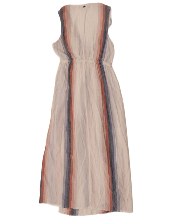 Rochie maxi fără mâneci pentru femei O'Neill UK 10 mic, viscoză cu dungi albe