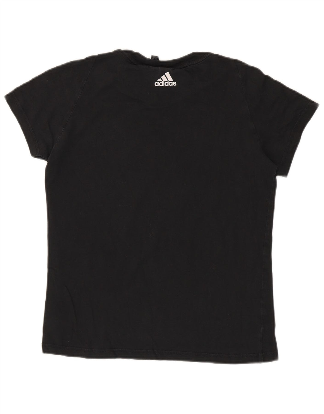 Tricou grafic Adidas pentru femei Top UK 12 Medium Black Bumbac