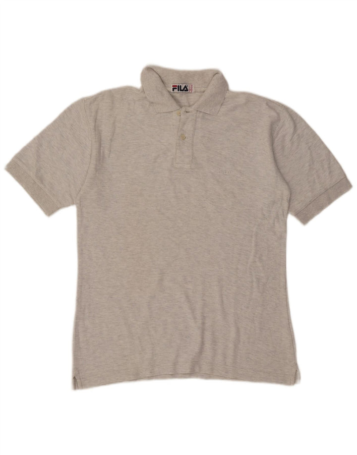 Tricou Polo Bărbați Fila IT 44 XS Bumbac Gri