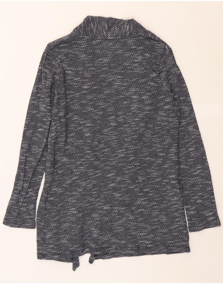FAT FACE Womens Oversized Cardigan Sweater UK 10 Small Navy Blue Flecked Vintage Fat Face and Second-Hand Fat Face from Messina Hembry 