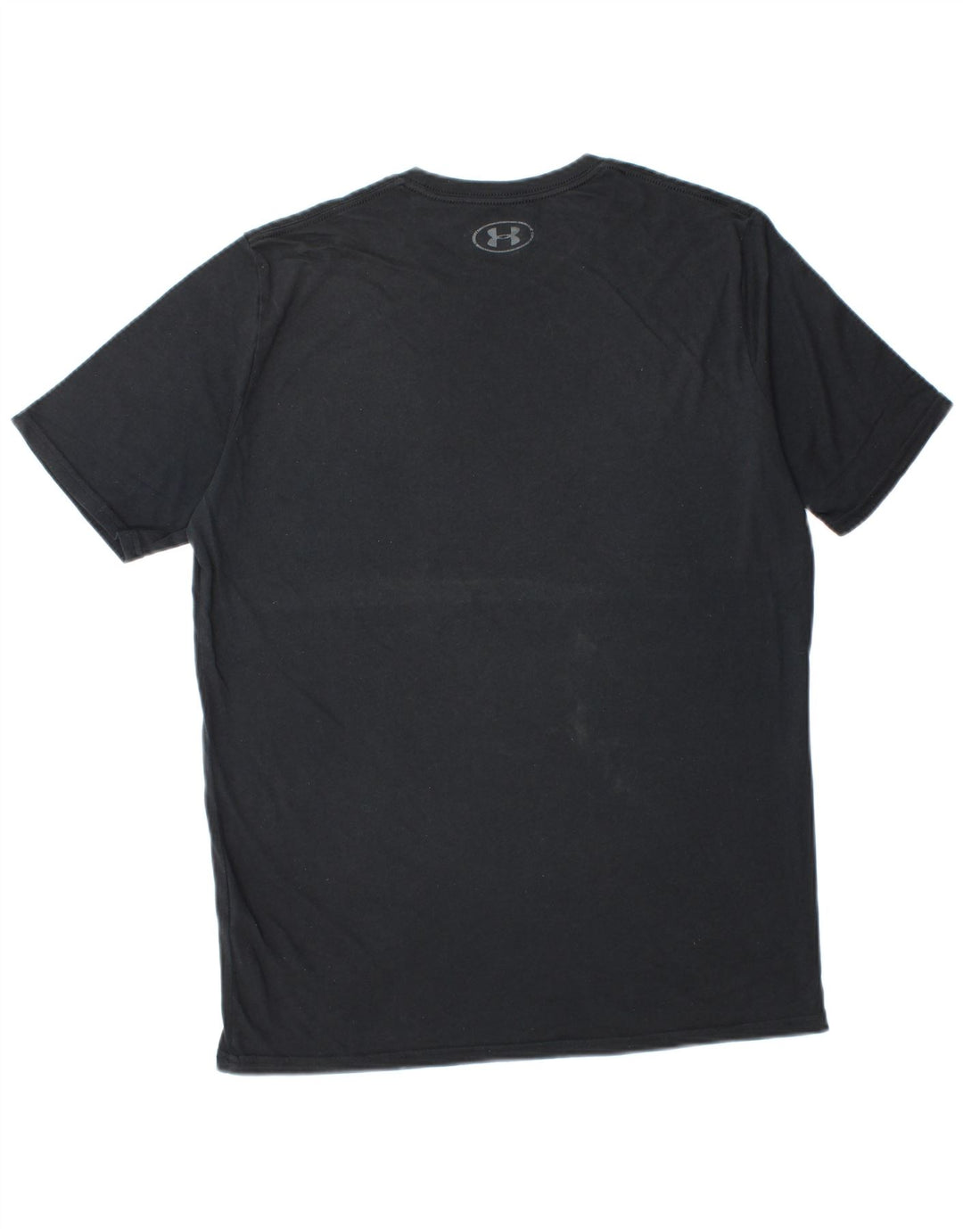 Tricou grafic pentru bărbați UNDER ARMOUR Heat Gear Top, bumbac mediu negru