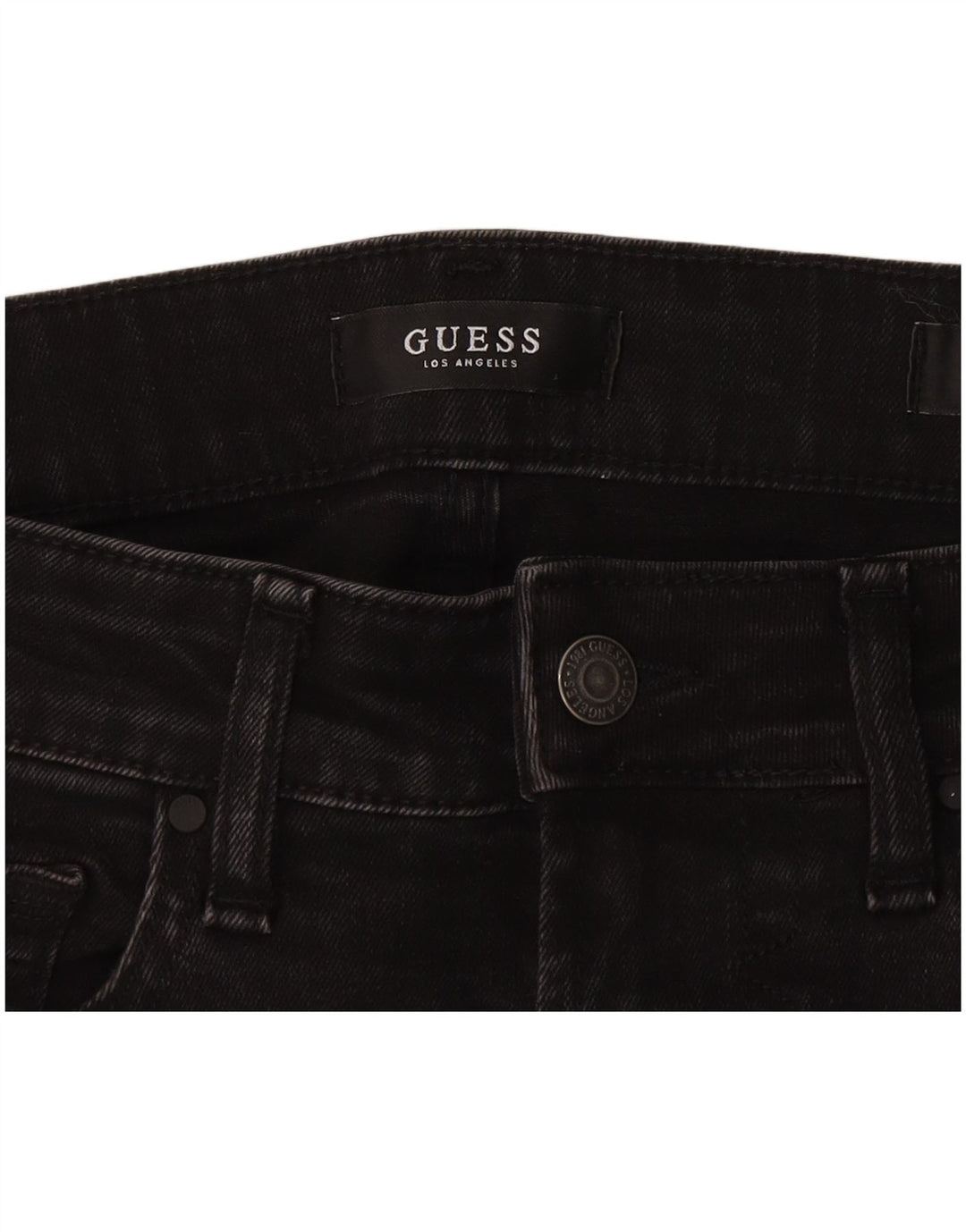 Blugi super skinny Miami pentru femei GUESS W30 L25 negri
