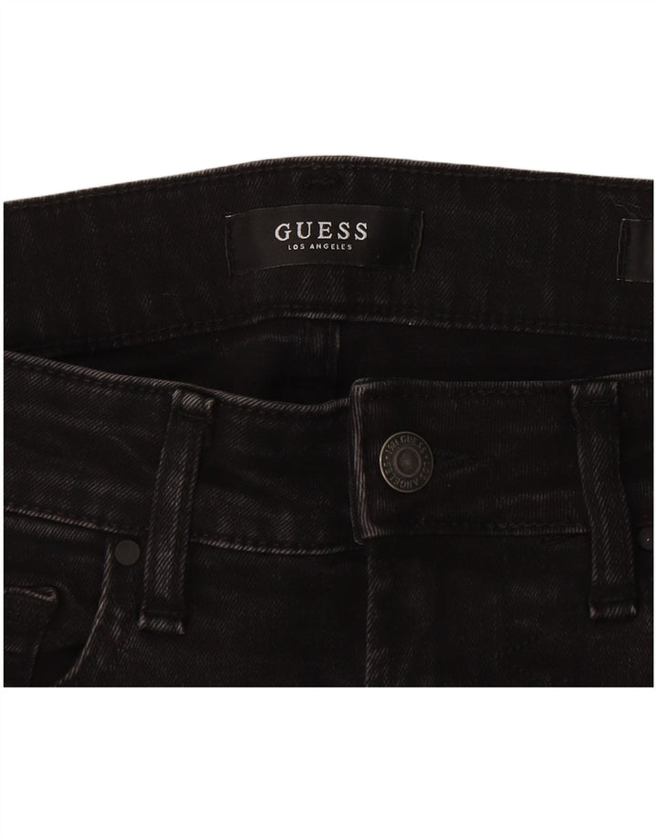 Blugi super skinny Miami pentru femei GUESS W30 L25 negri