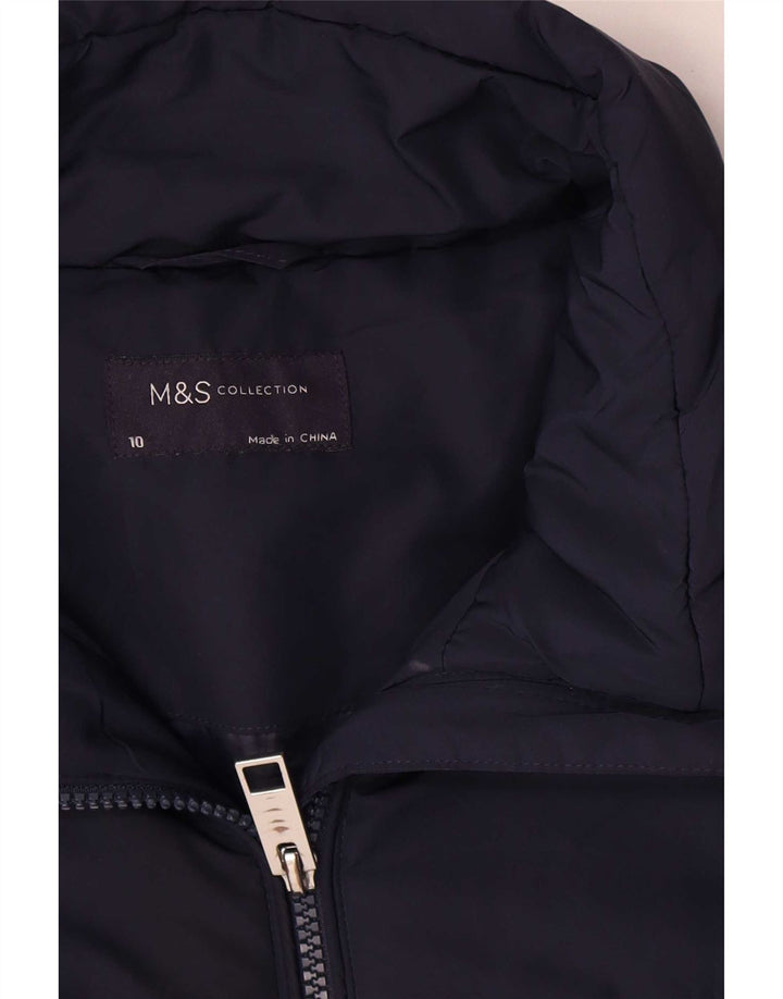Jachetă căptușită pentru femei Marks & Spencer UK 10 Small, bleumarin, poliester