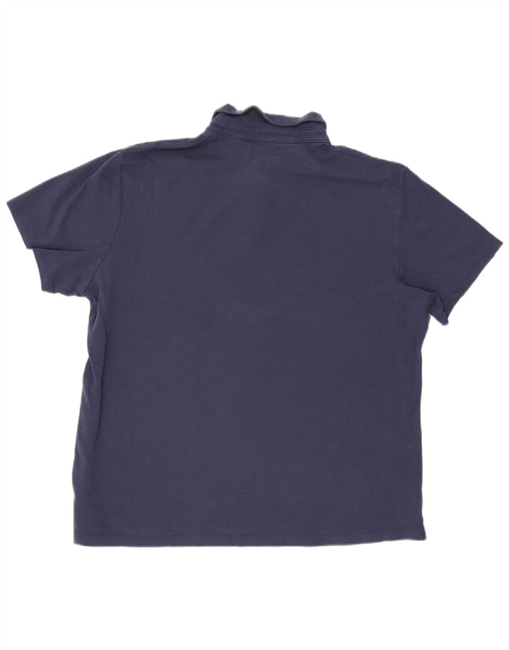 Tricou polo pentru bărbați Orvis 2XL, bumbac bleumarin