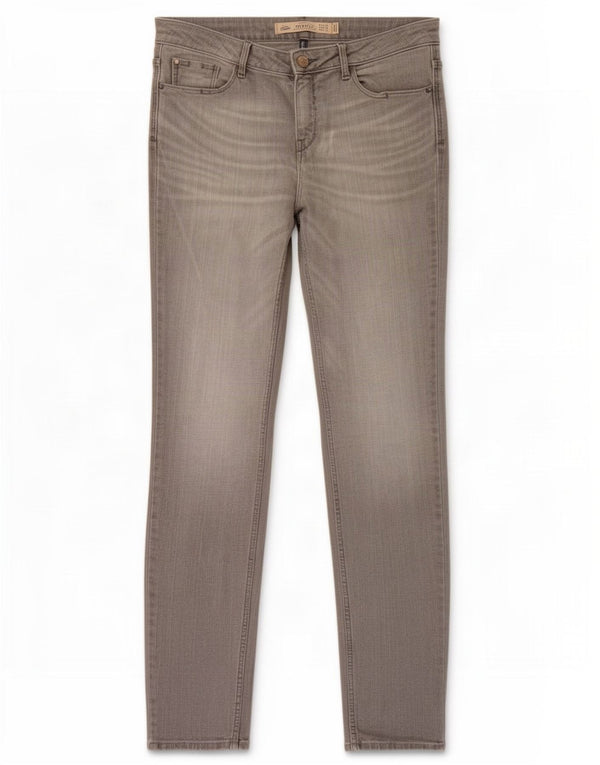 Blugi Zara Femei Trafaluc Slim EU 38 Mici L28 L32 Bumbac gri