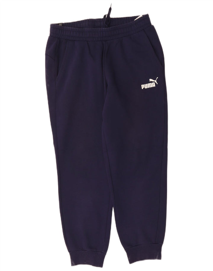 Pantaloni de trening PUMA pentru bărbați Joggeri mari, bleumarin