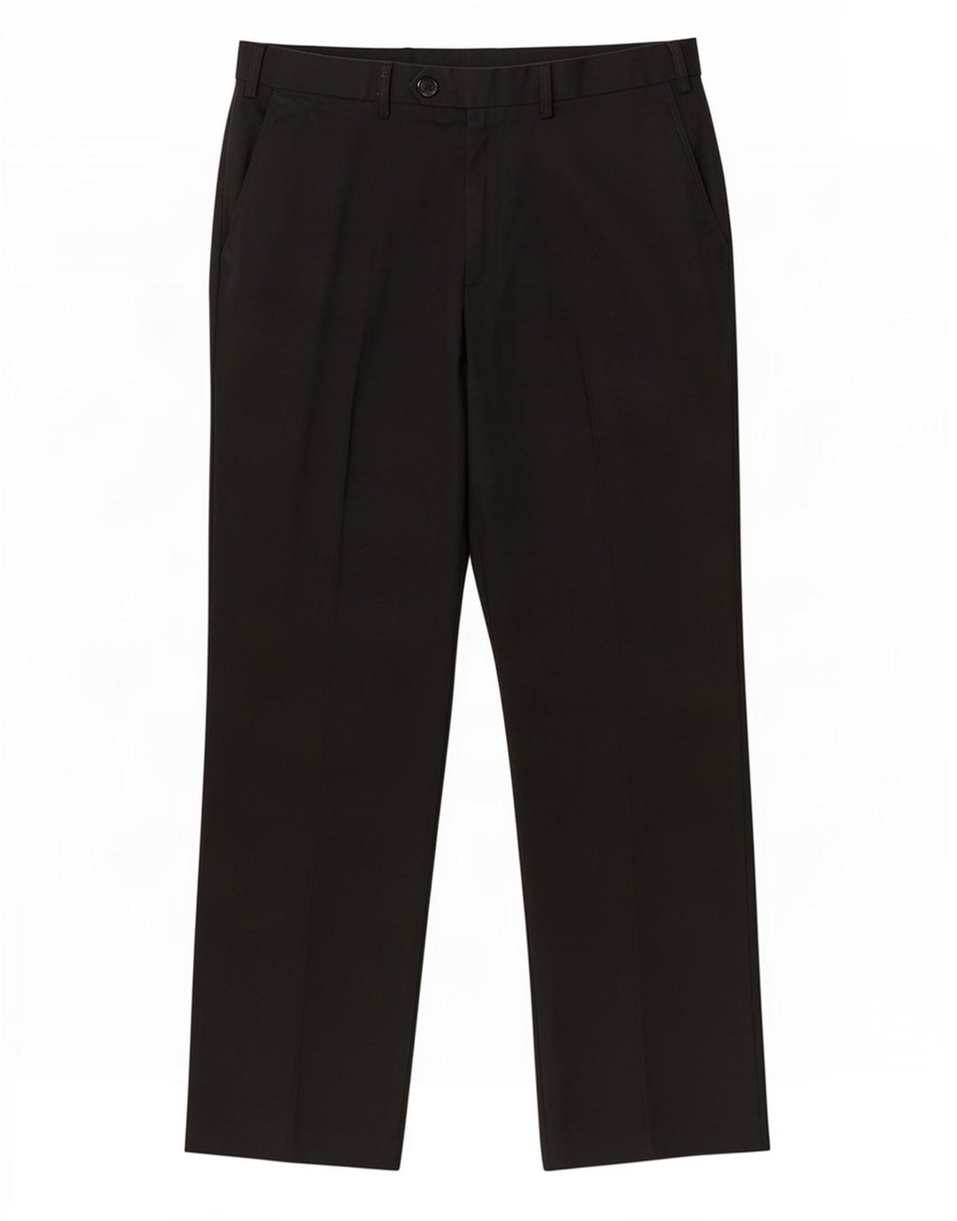 Marks & Spencer Pantaloni de costum pentru bărbați, drepti, cu croiala normală L34 L31 Lână neagră
