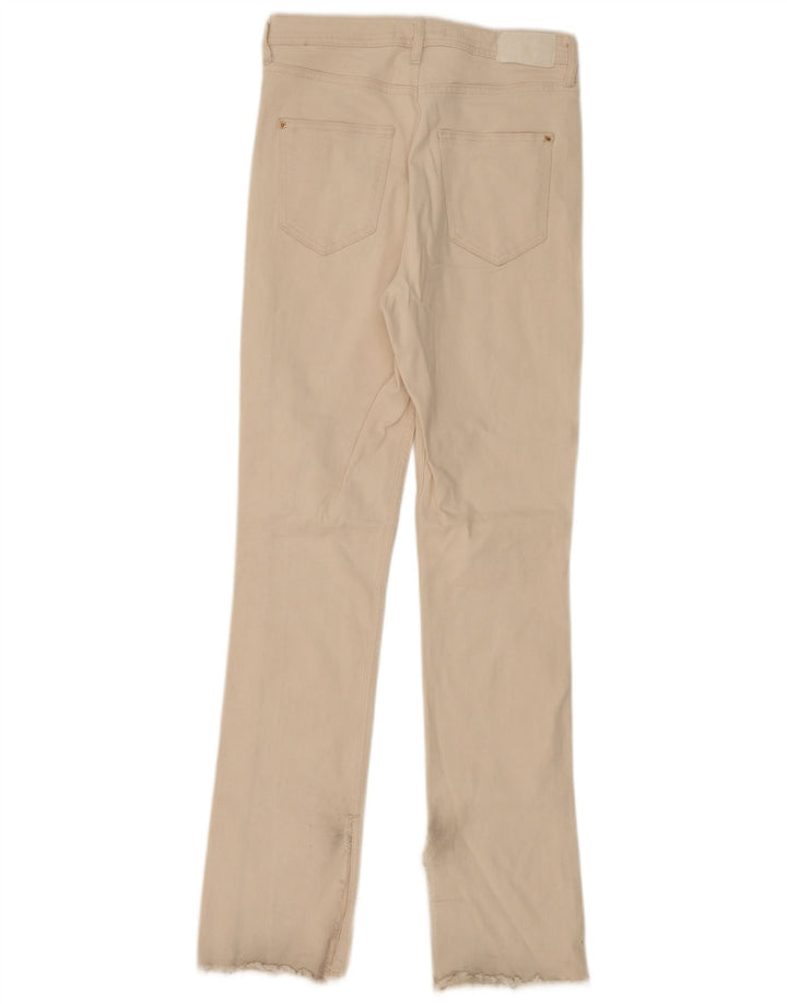 Blugi slim de damă Zara EU 38 Mici W28 L33 alb