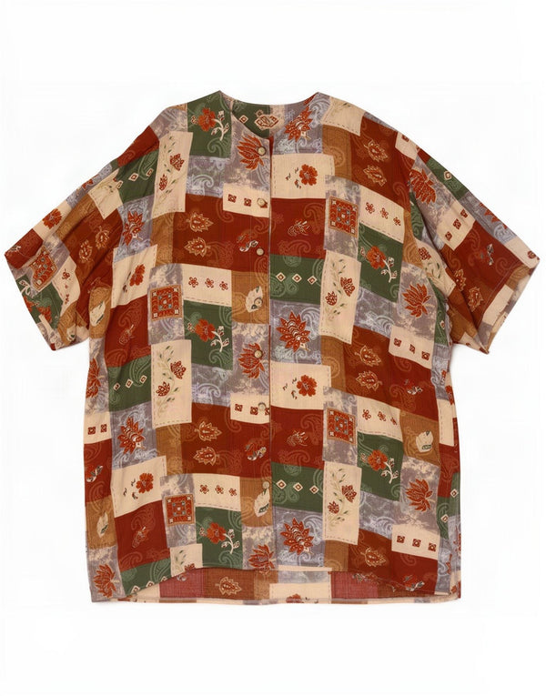 Bluză cămașă cu mânecă scurtă pentru femei By C&A Yessica EU 48/50 2XL Multicolor