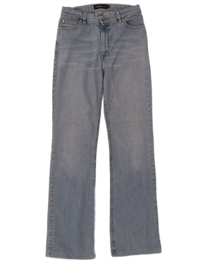 CERRUTI 1881 Blugi Bootcut Femei W28 L31 Albastru