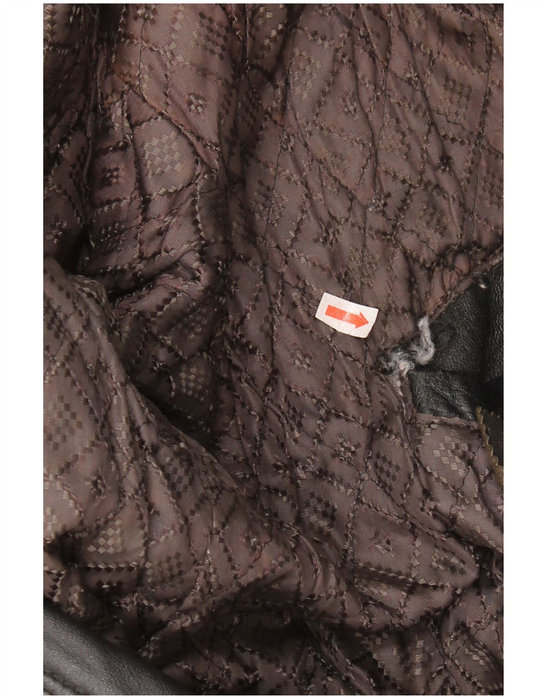 Jachetă de piele pentru bărbați VINTAGE IT 50, mare, neagră