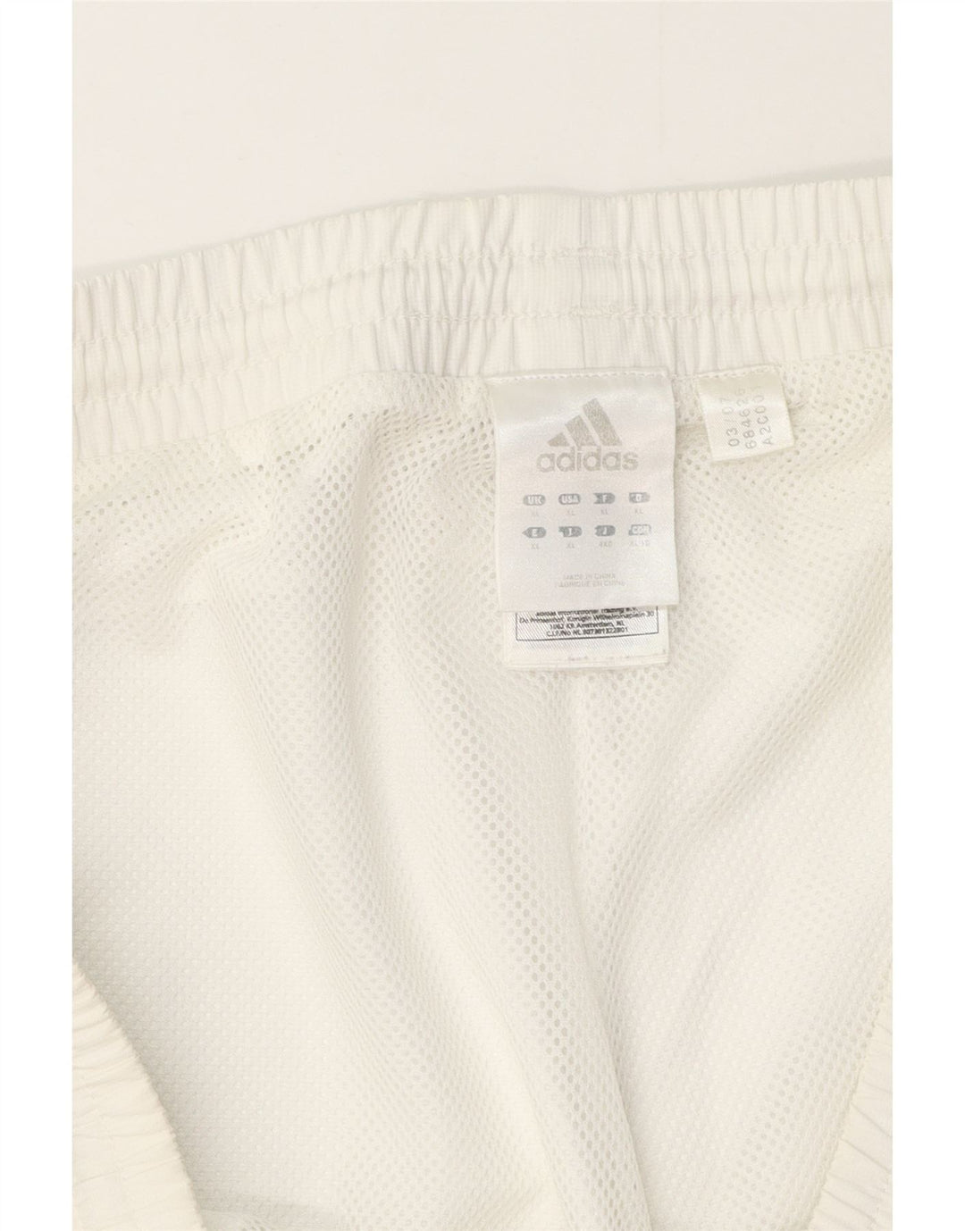 Pantaloni scurți sport pentru bărbați Adidas Climacool Bermuda XL, alb, poliester color bloc