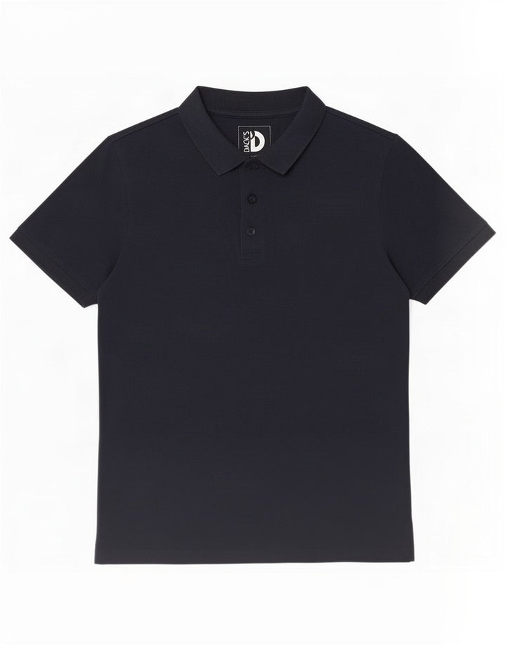 Tricou polo pentru bărbați Dack's, mare, albastru, bumbac