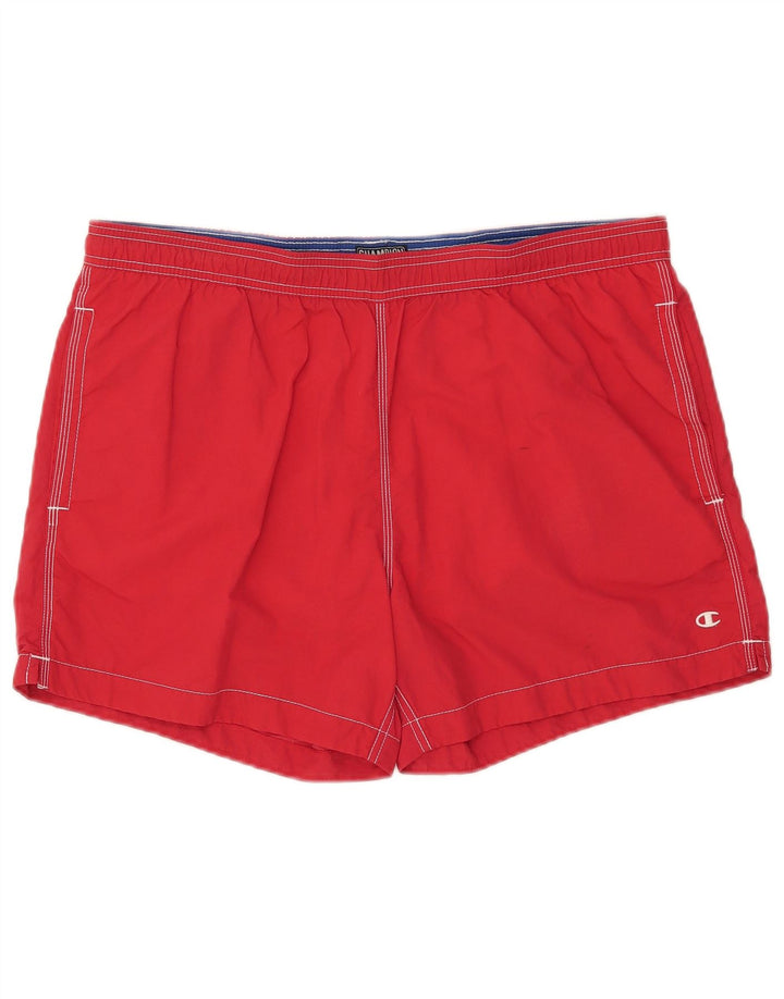 Pantaloni scurți de înot Champion pentru bărbați 3XL poliamidă roșie