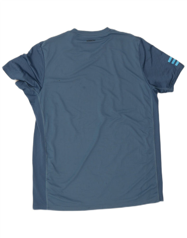 Tricou pentru bărbați Adidas Aeroready Top mare poliester albastru