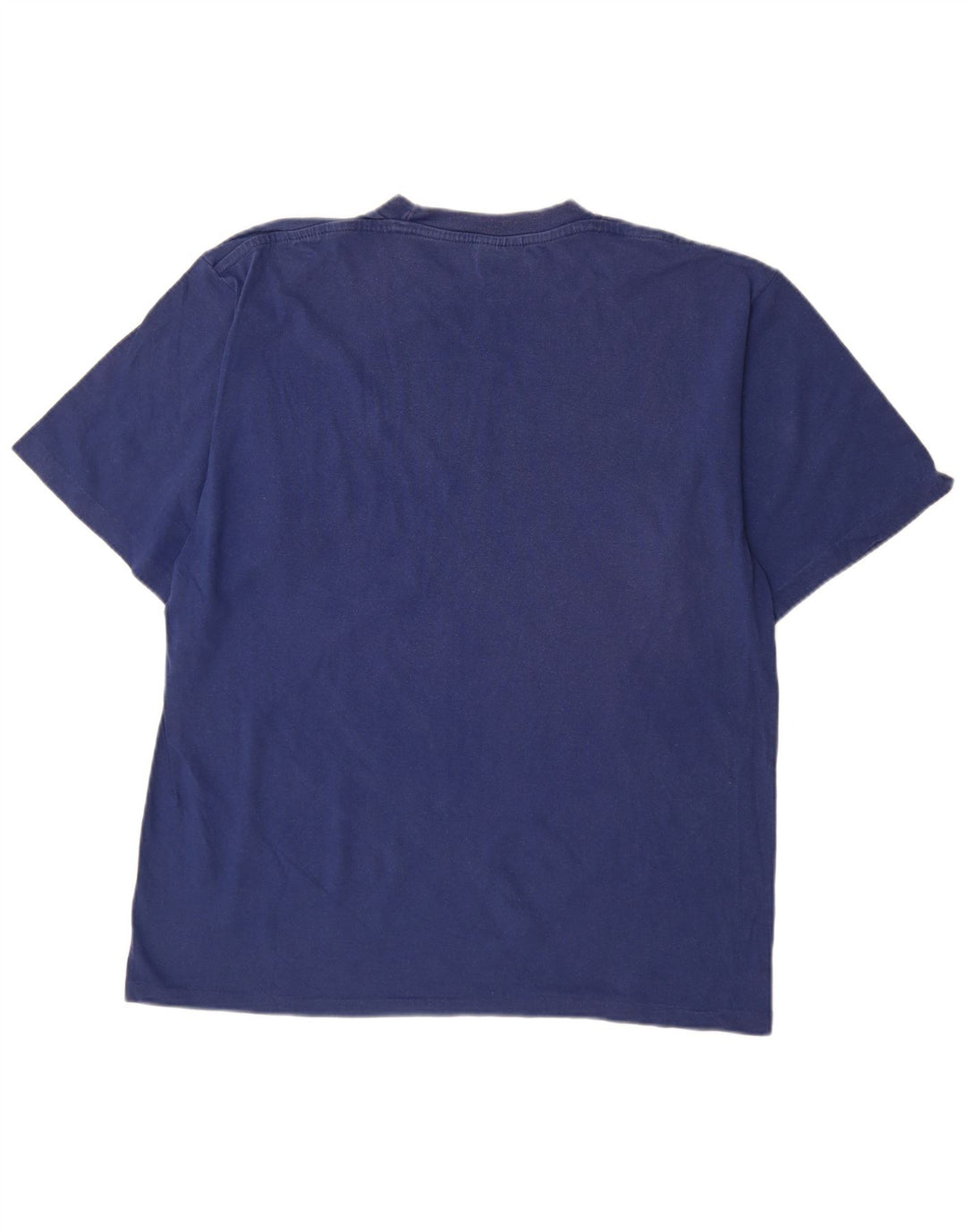 Tricou grafic pentru bărbați CHAMPION Top XL Bumbac bleumarin