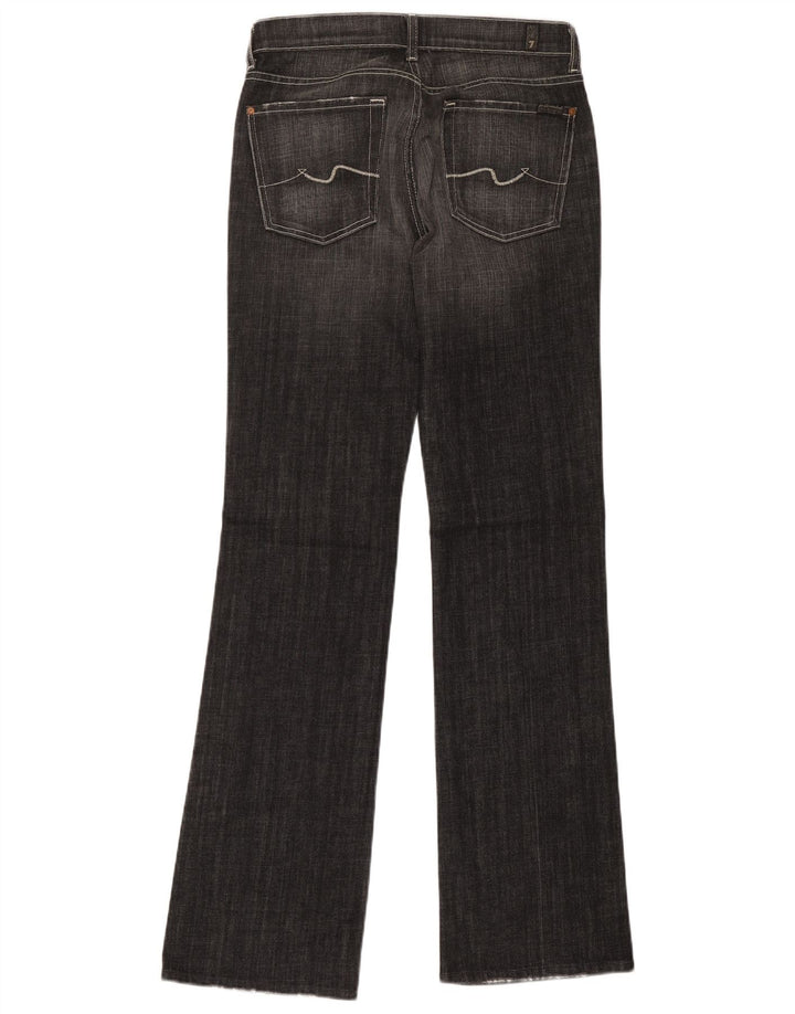 7 For All Mankind Blugi Bootcut pentru femei W31 L36 Bumbac gri