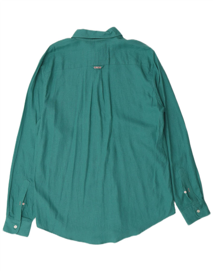 Crew Clothing Cămașă pentru bărbați In verde mediu
