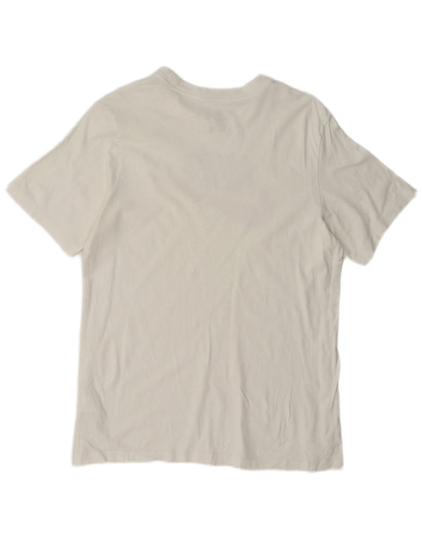 Tricou grafic pentru bărbați Nike Top Medium White Bumbac