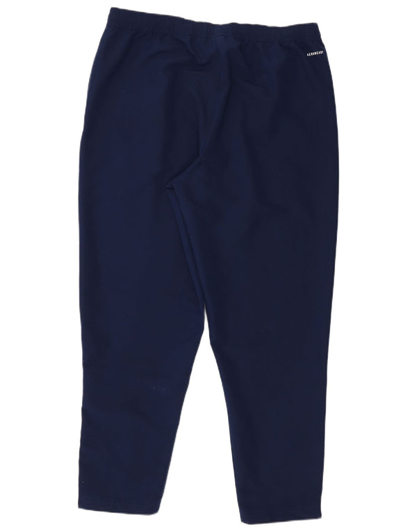 Pantaloni de trening Adidas Aeroready pentru bărbați XL, poliester bleumarin