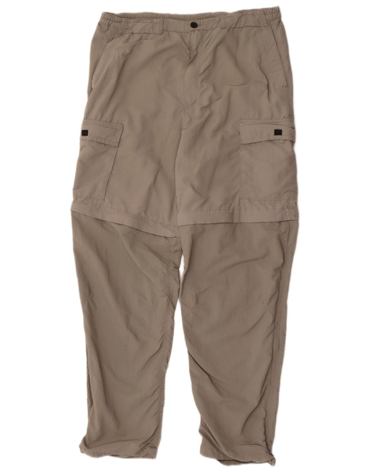 Pantaloni Cargo Drepți Rohan Bărbați Mediu L32 L30 Kaki Poliamidă