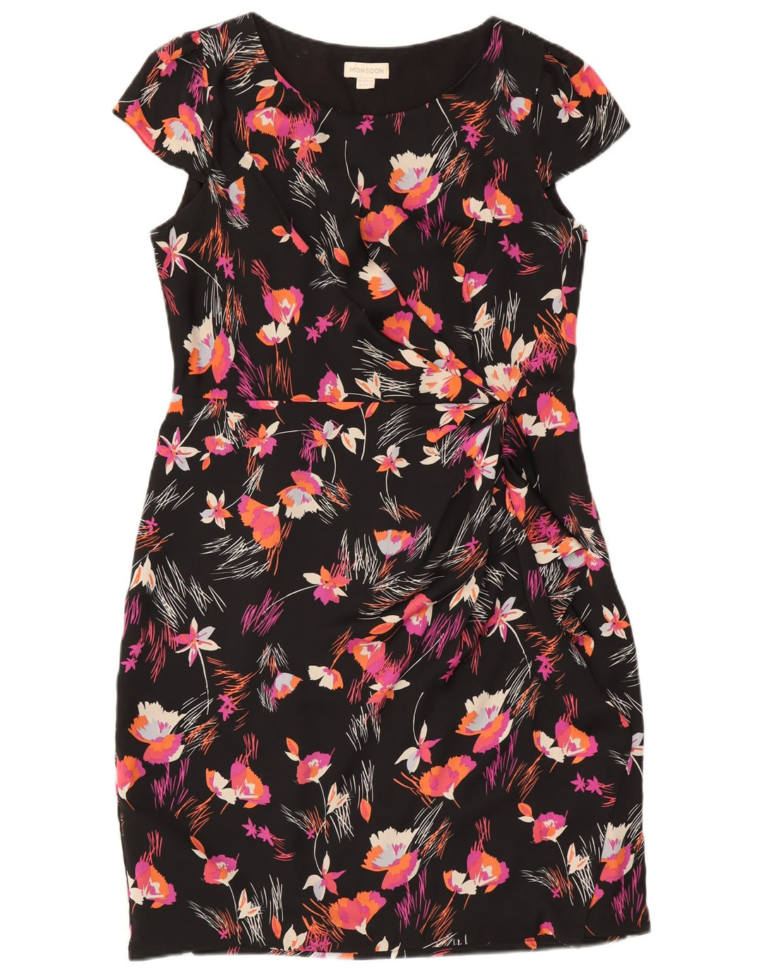 Rochie pentru femei Monsoon UK 16 Poliester floral multicolor mare