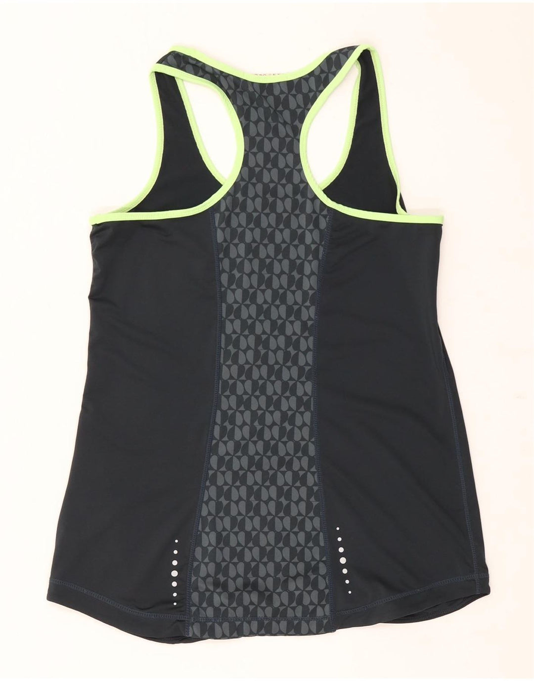 Vestă cu grafică pentru femei Elle Sport UK 12 Medium Gri Geometric Poliester