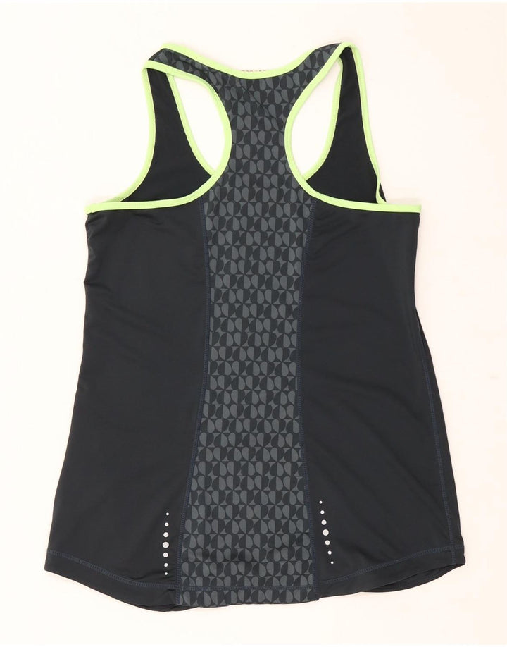Vestă cu grafică pentru femei Elle Sport UK 12 Medium Gri Geometric Poliester