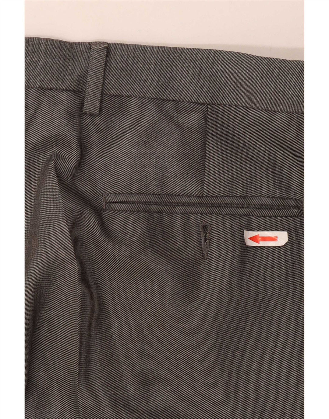 Pantaloni de costum pentru bărbați Marks & Spencer L36 L31 poliester gri