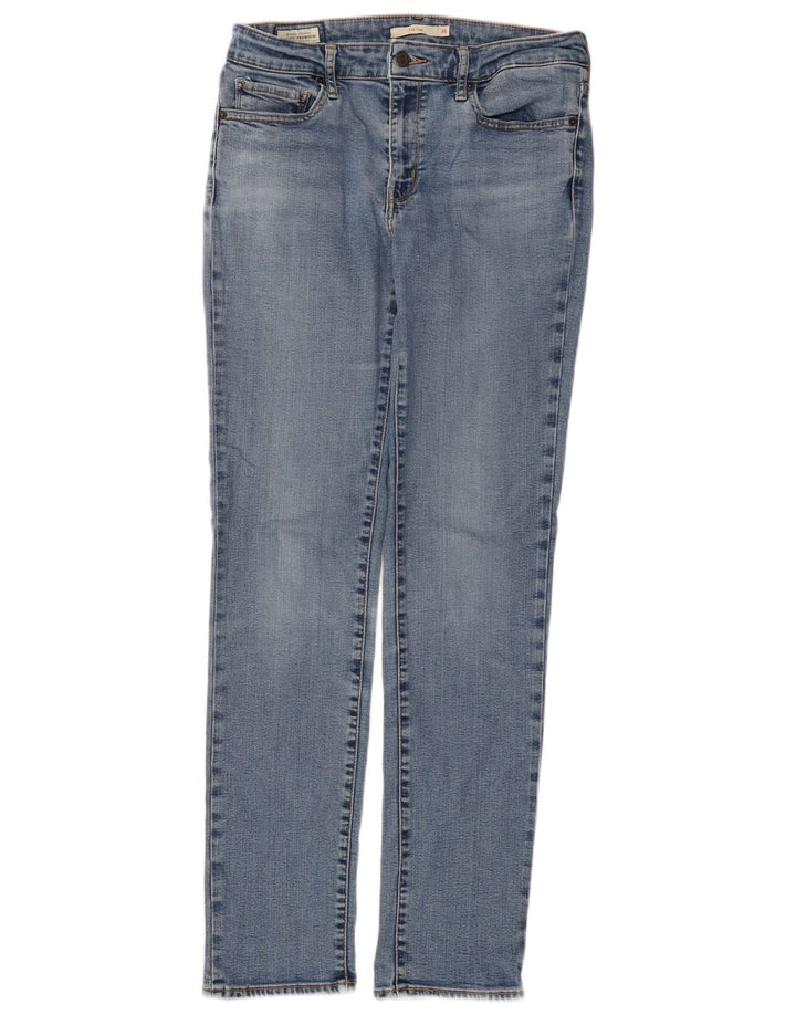 Blugi Levi's 712 Slim pentru femei W30 L32 Lyocell albastru