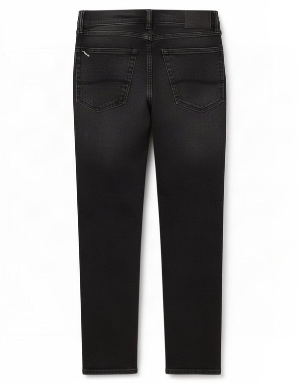 Blugi slim pentru bărbați Marks & Spencer W30 L29 bumbac negru