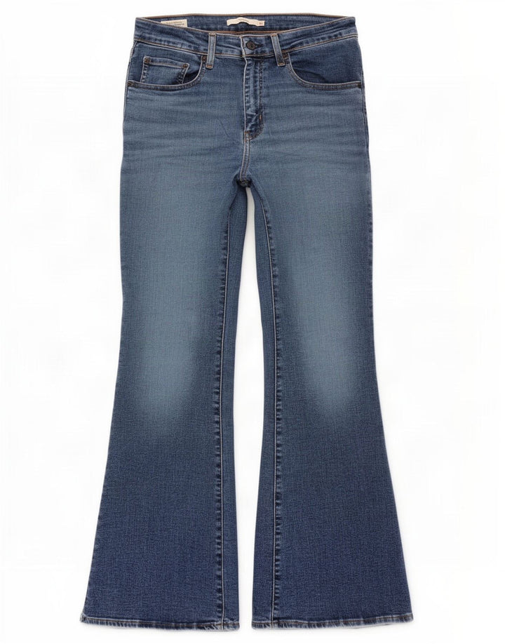 Blugi evazați Levi's 726 pentru femei W30 L30 bumbac albastru