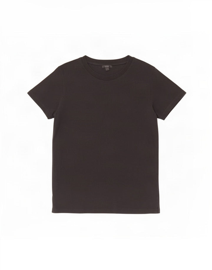 Tricou pentru bărbați Cos Top Mediu Negru Bumbac