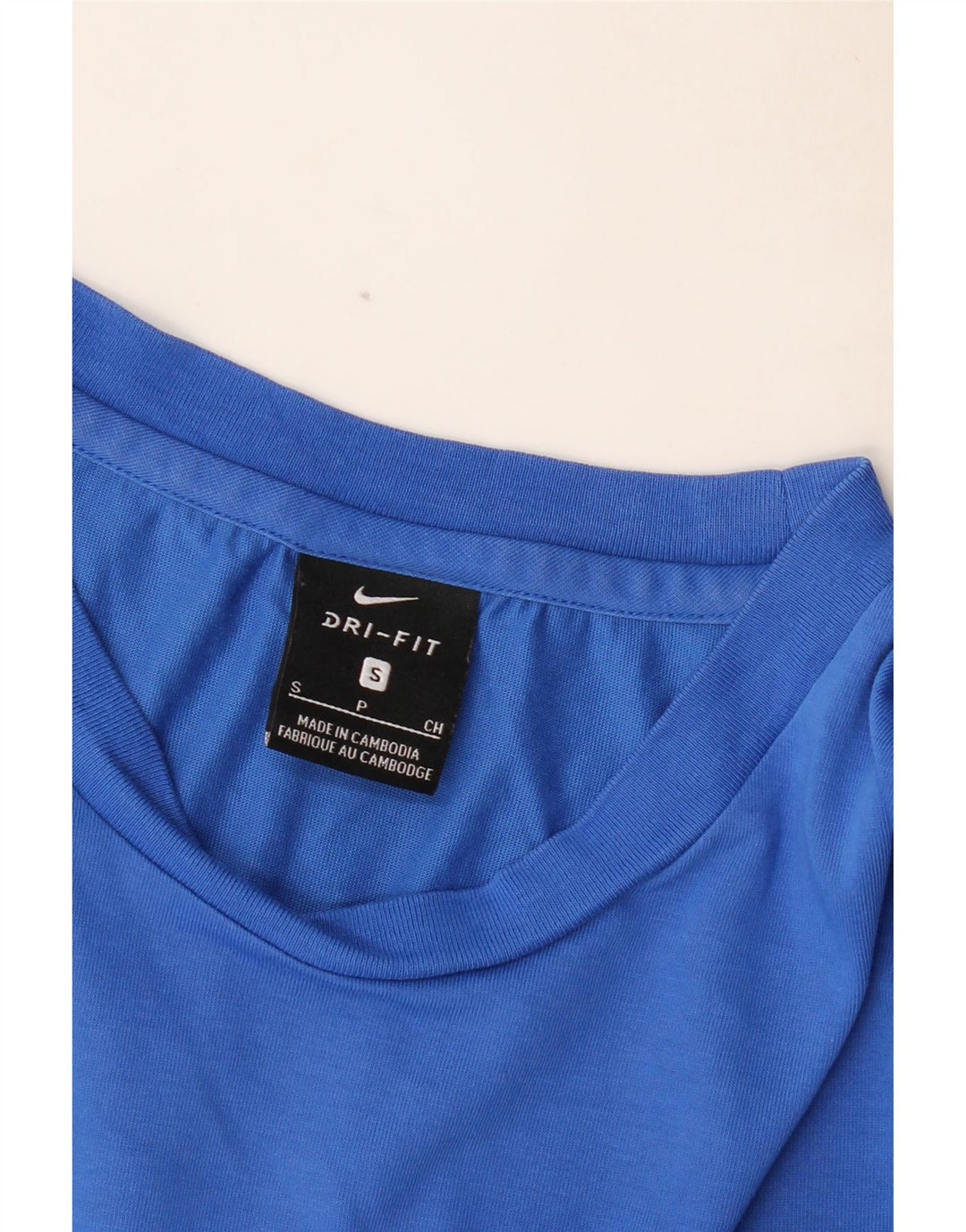 Tricou pentru bărbați NIKE Dri Fit Top mic albastru