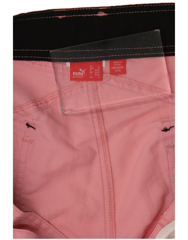 Pantaloni scurți de înot Puma pentru bărbați, mari, roz