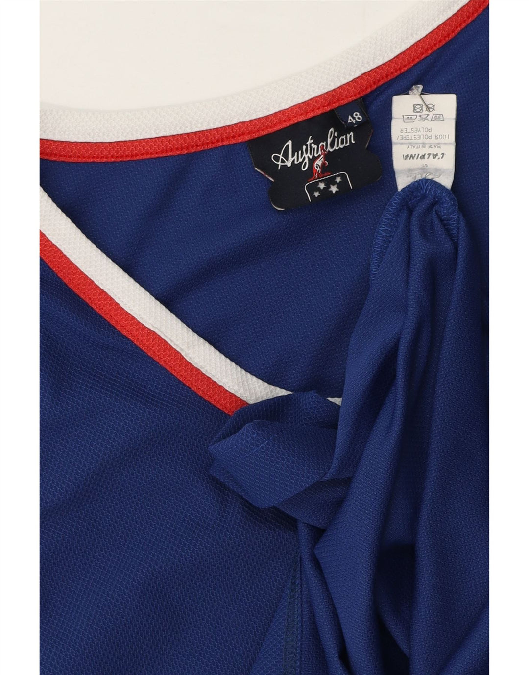 AUSTRALIAN L'ALPINA Vest Top pentru bărbați IT 48 Medium Blue Poliester