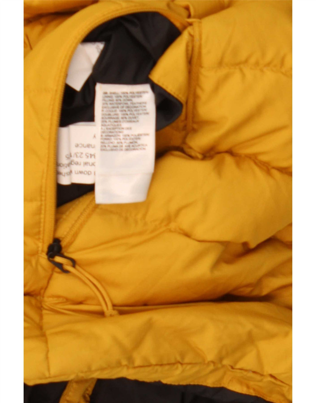 Jachetă căptușită cu glugă pentru bărbați The North Face UK 40 Poliester galben mare