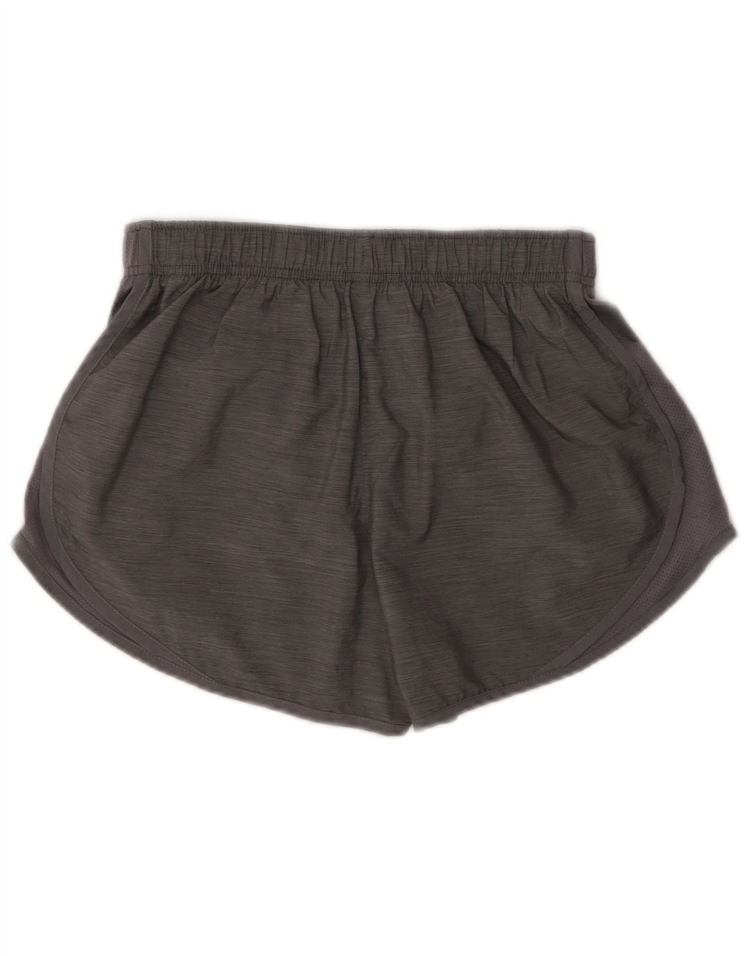 Pantaloni scurti sport Nike pentru femei UK 8 Small, gri, poliester cu pături