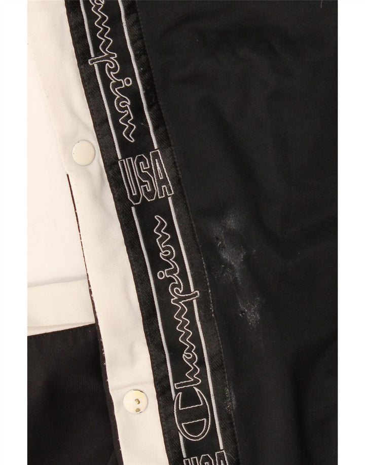 Pantaloni de trening grafic pentru bărbați Champion, mediu negru, color block