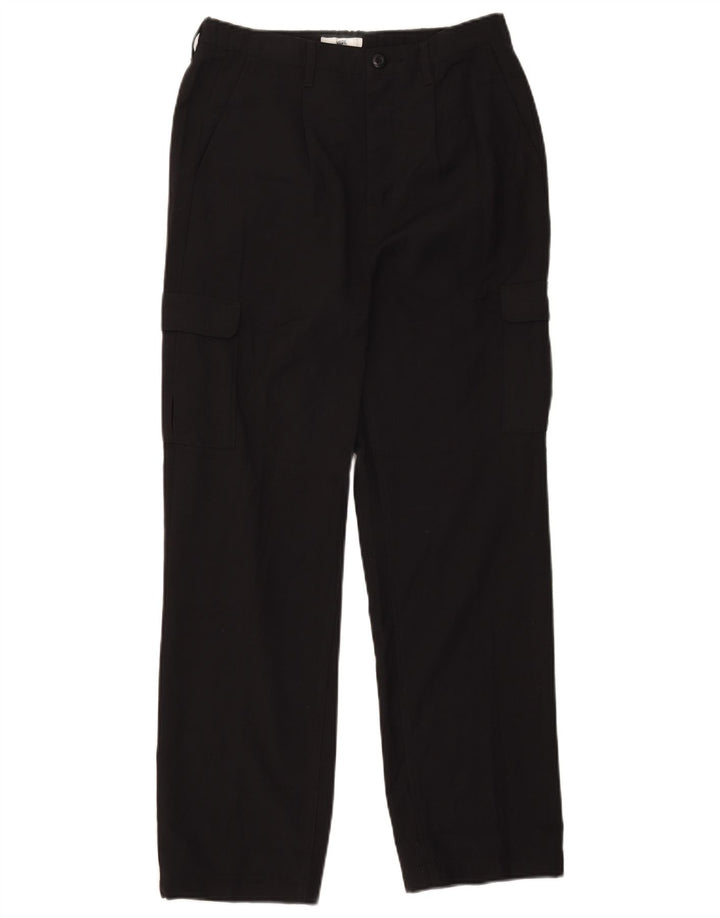 Pantaloni cargo drepti Vans pentru bărbați, mici W29 L28, poliester negru