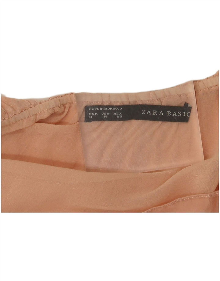 Top Halter pentru femei Zara UK 12 Roz mediu