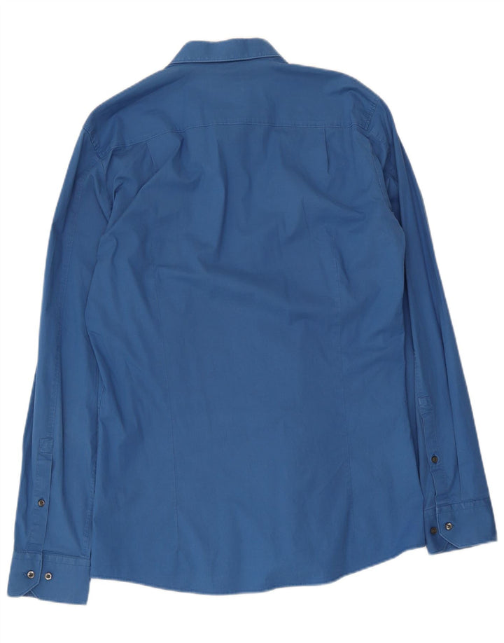 Cămașă pentru bărbați Hugo Boss Slim Fit Large Blue