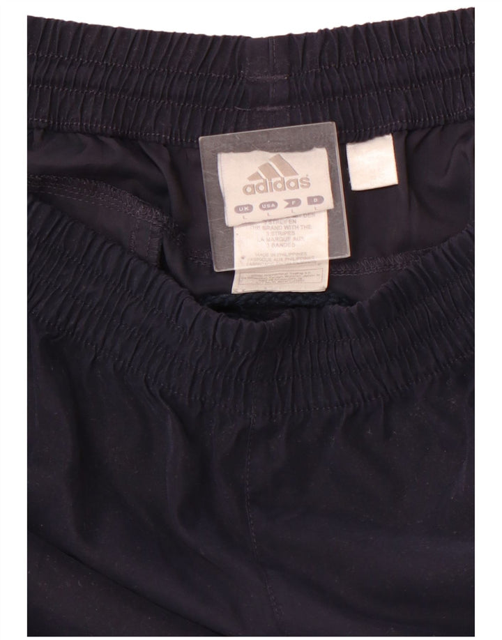 Pantaloni scurți sport ADIDAS pentru bărbați, mari, bleumarin, poliester color bloc